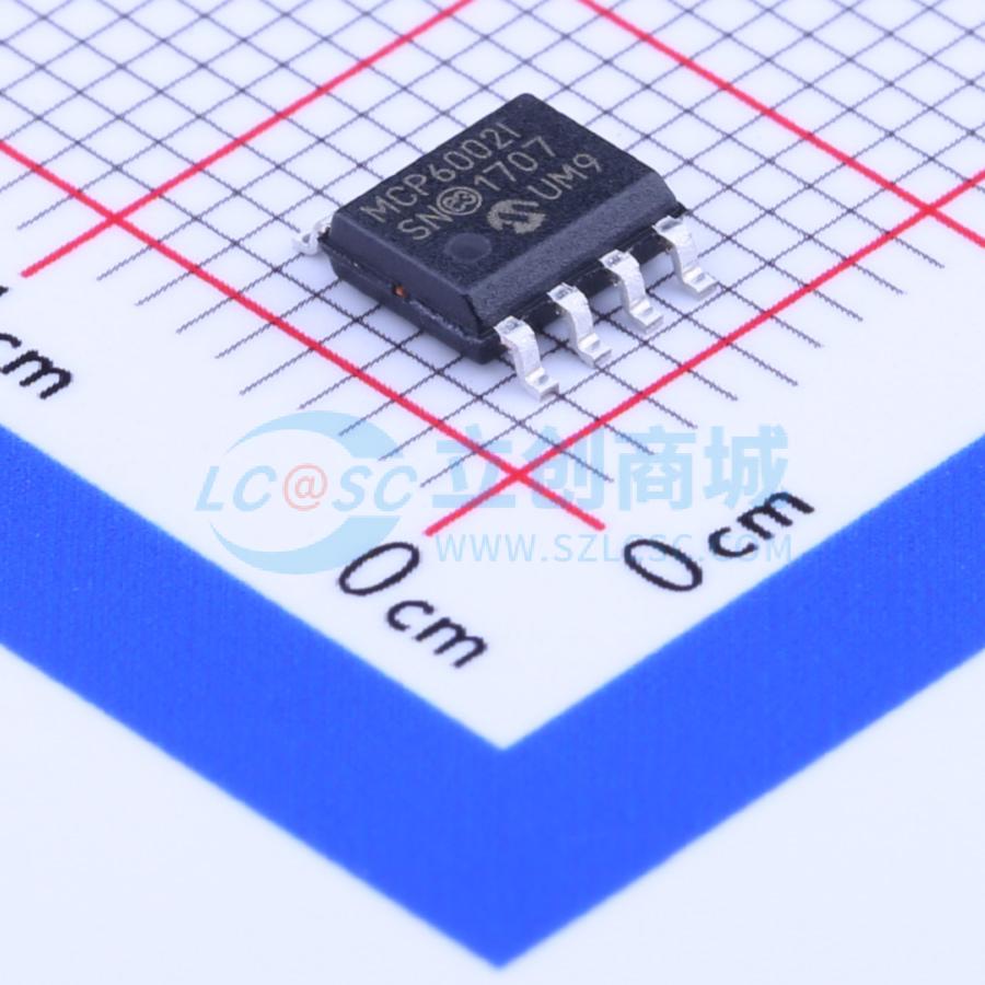 IC Khuếch Đại Thuật Toán MCP6002T-I/SN Microchip SOIC-8 2 kênh Rail-to-Rail 1 MHz - Techcore Việt Nam