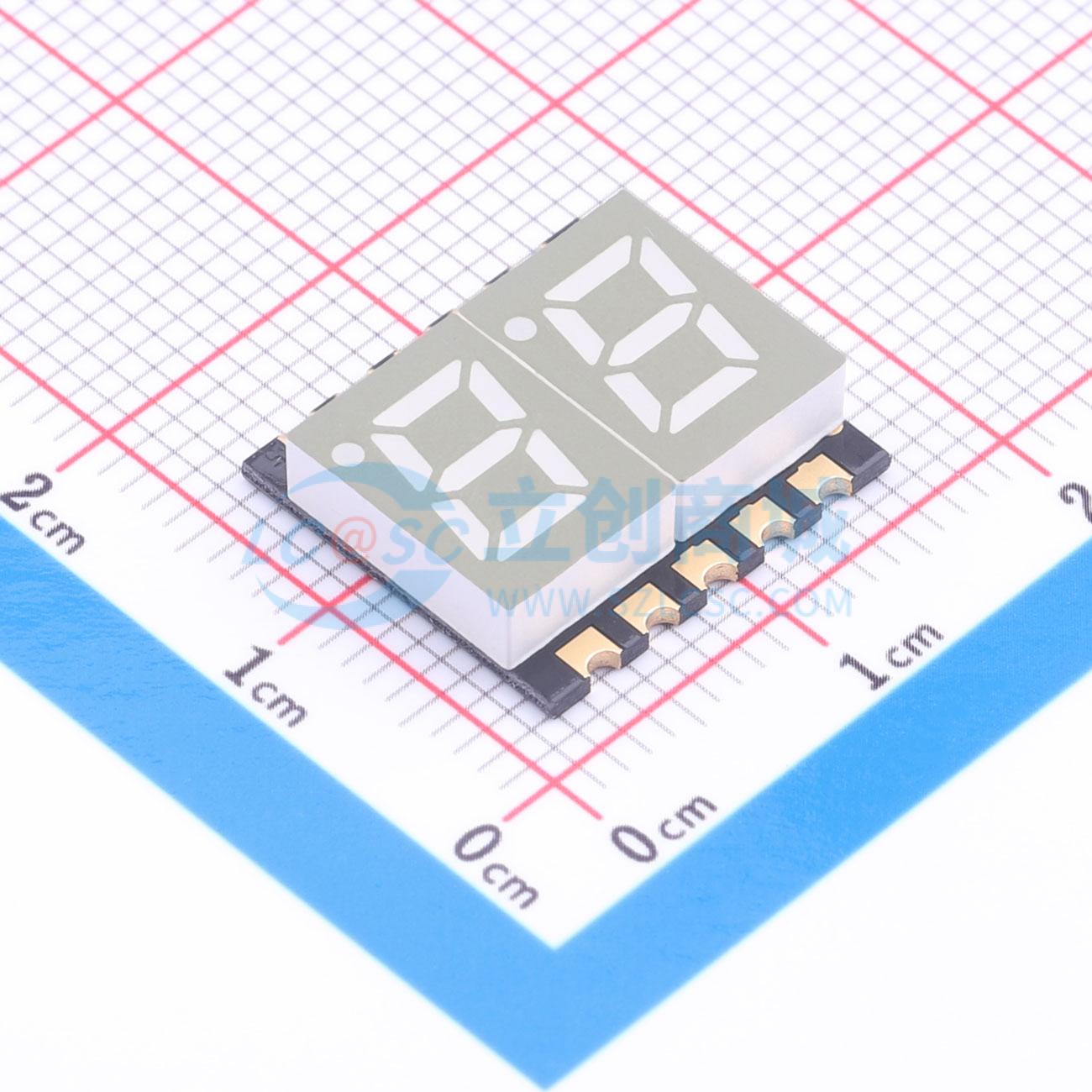 LED 7 đoạn GS2826AG-G Guangcai Display - Techcore Việt Nam