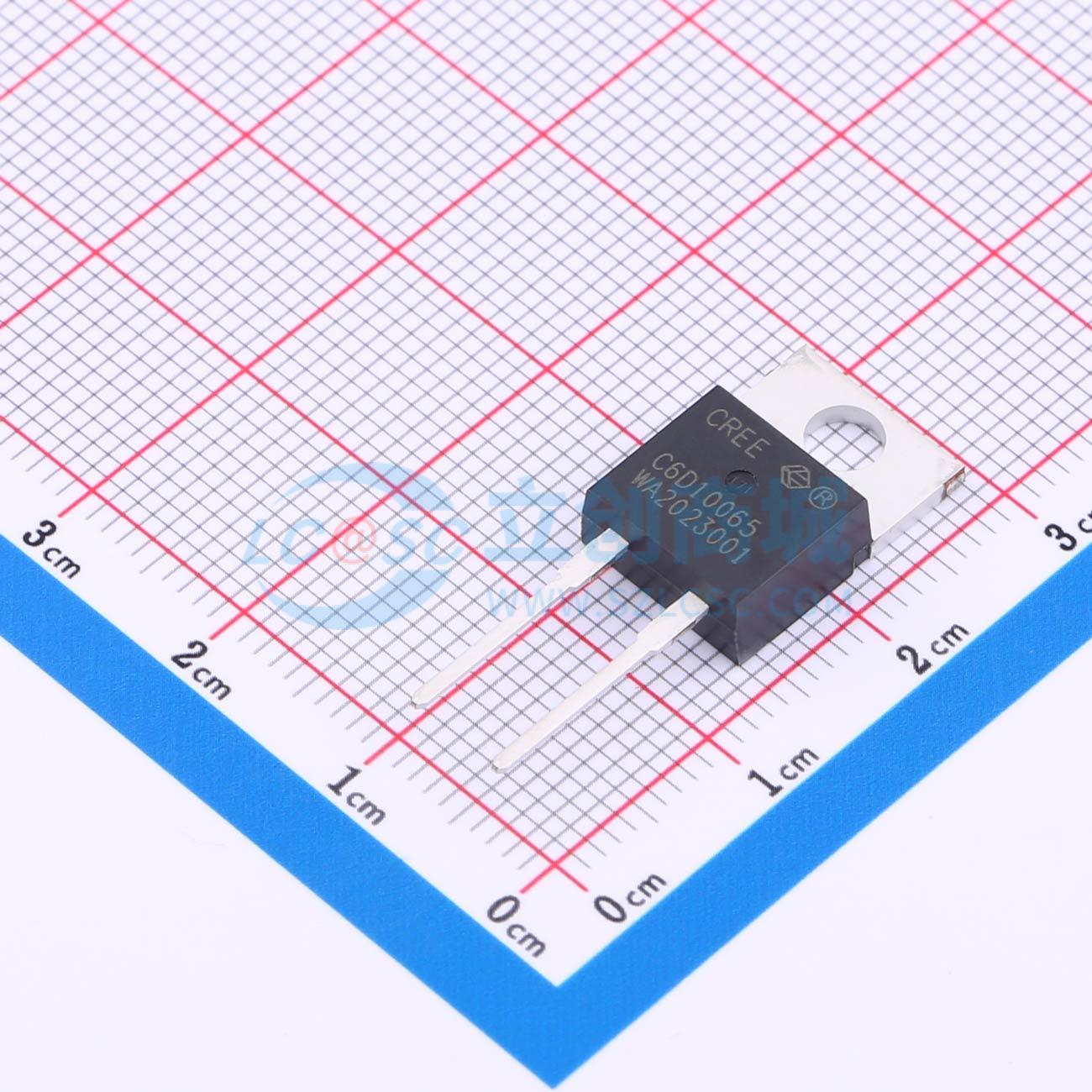 Diode SiC C6D10065A CREE LED TO-220-2 1.5V@10A - Techcore Việt Nam