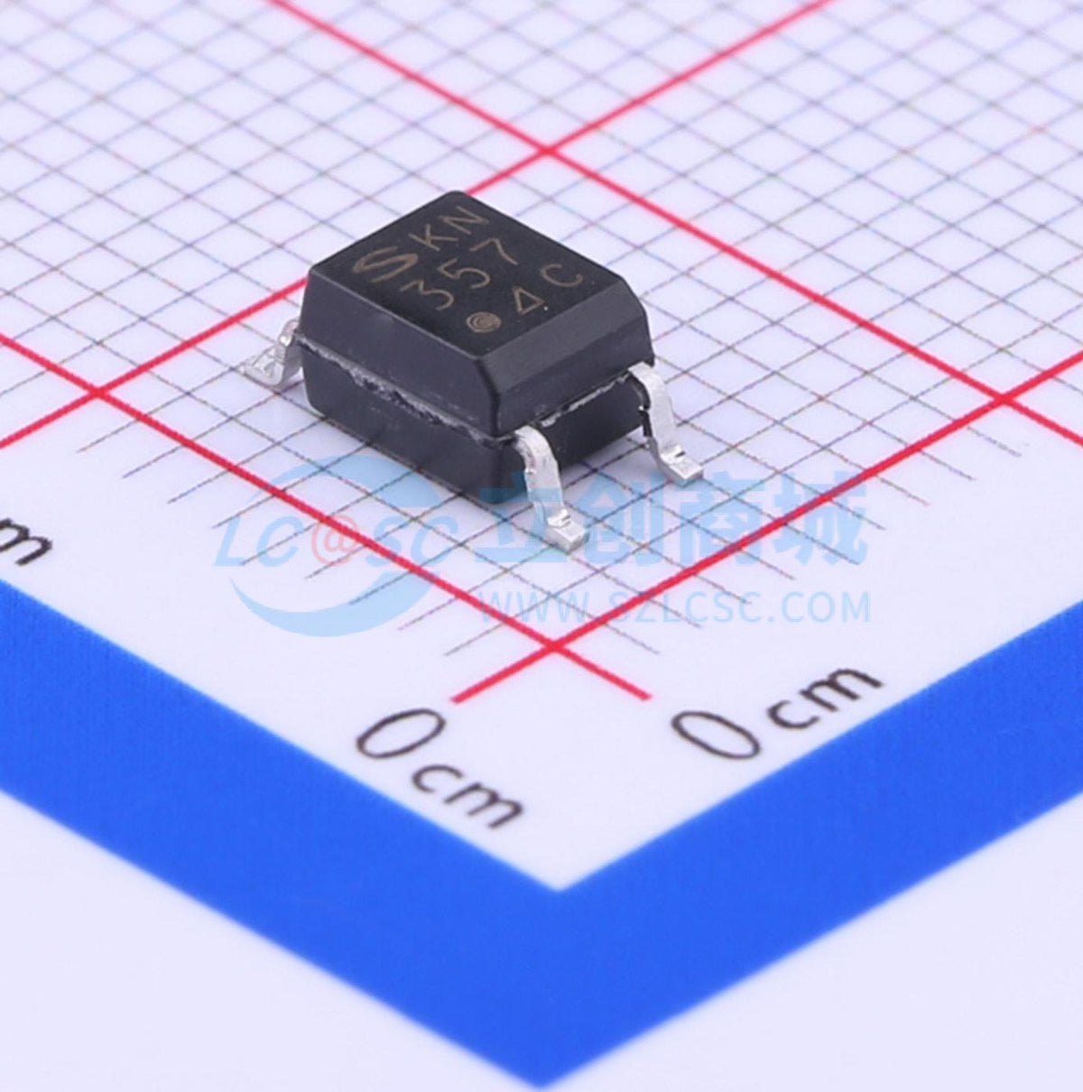 Optocoupler transistor PC357N3J000F SHARP SOP-4-2.54mm 1.2V - Techcore Việt Nam