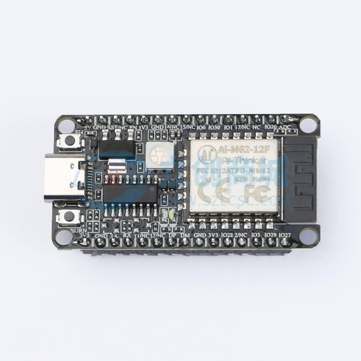Module WiFi Ai-M62-12F-Kit-V1.0 Ai-Thinker SMD 50x25.4mm 2.4GHz - Techcore Việt Nam