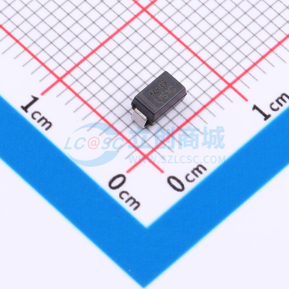Diode phục hồi nhanh US1G R+O 1.4V@1A - Techcore Việt Nam