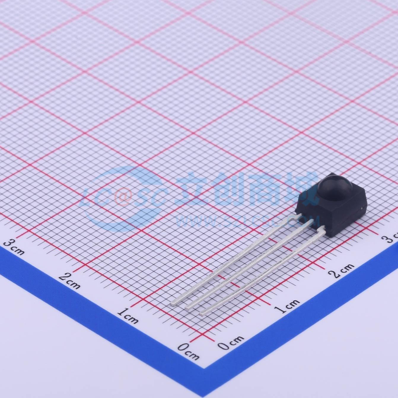 Mắt nhận hồng ngoại IR TSOP34838 VISHAY SIP-3-2.54mm 1V - Techcore Việt Nam