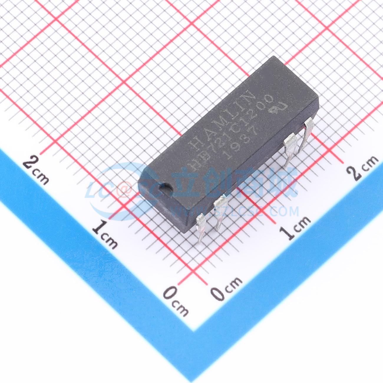 Rơ-le reed HE721C1200 Littelfuse 12V DIP,19.1x7.2mm - Techcore Việt Nam