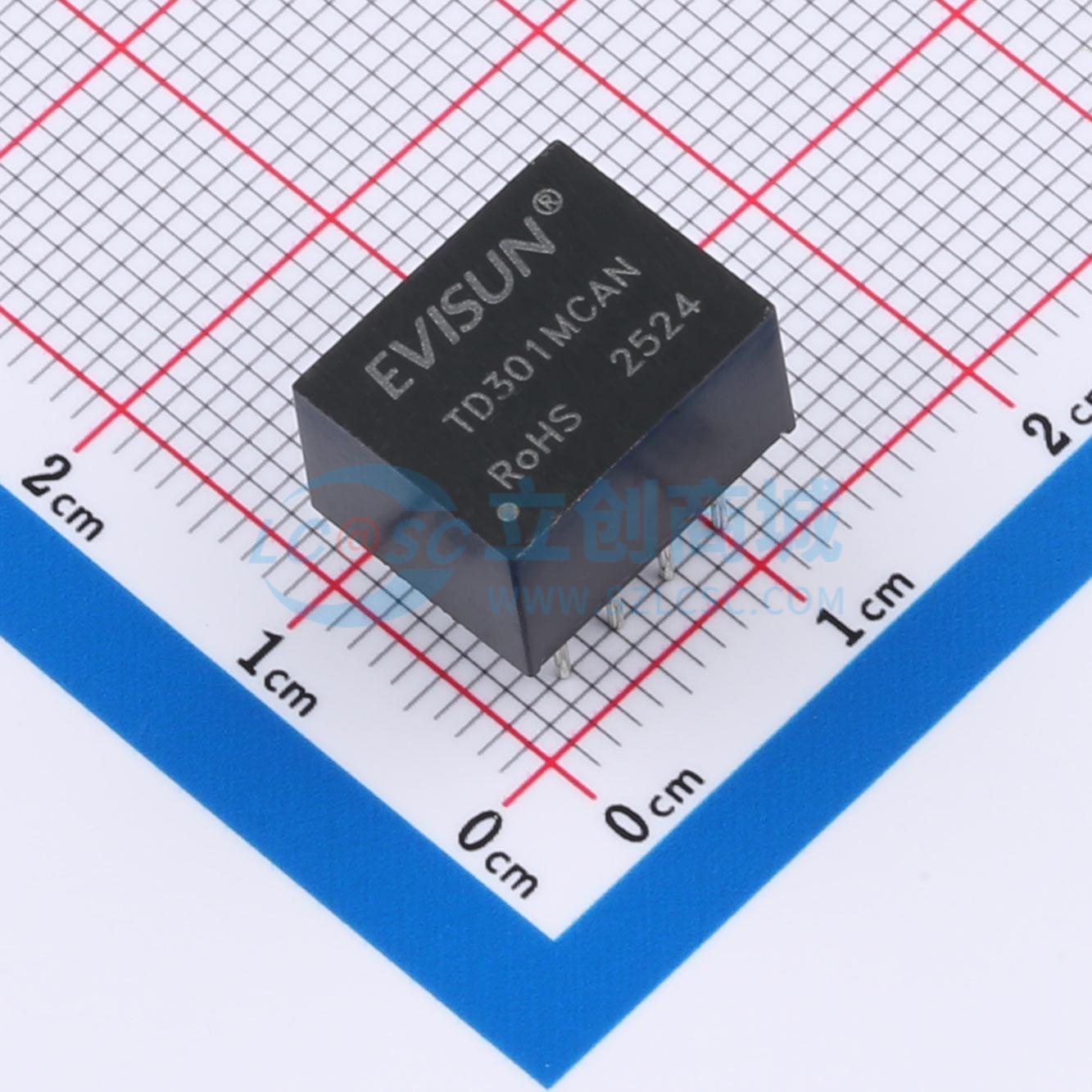 Module Giao Tiếp CAN TD301MCAN EVISUN Xuyên lỗ 12.7x10.2mm 3.15V~3.45V - Techcore Việt Nam