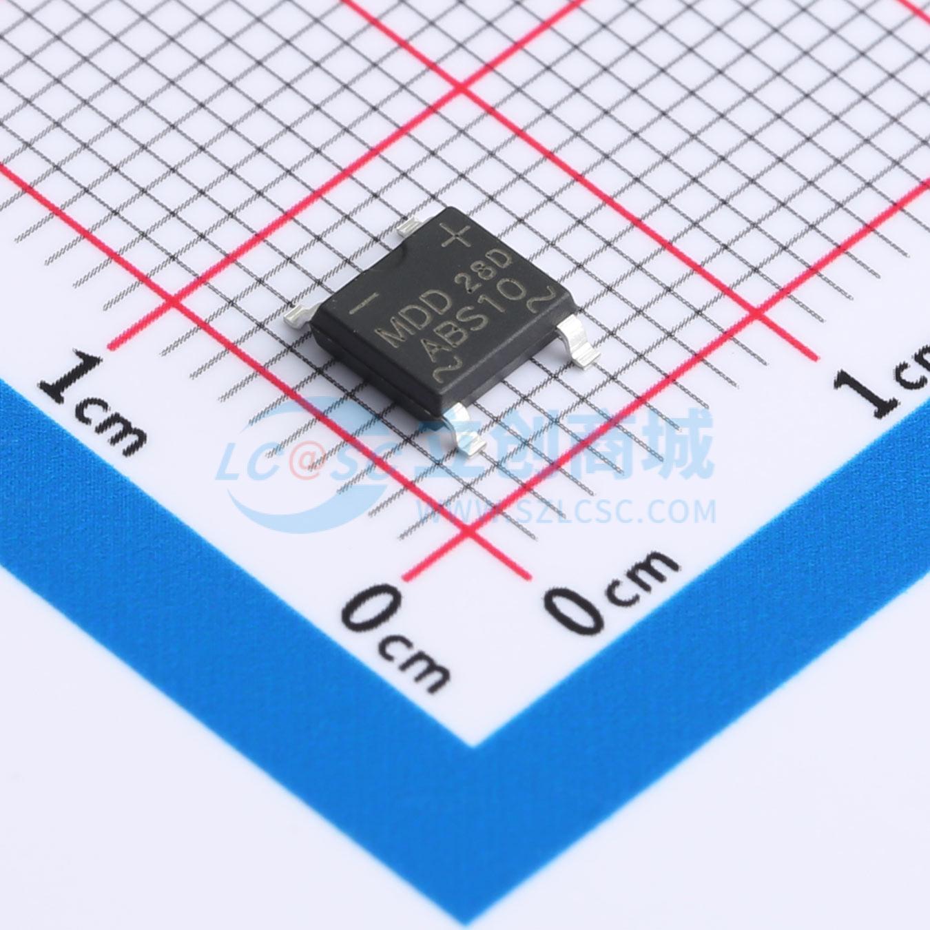 Cầu chỉnh lưu ABS10 MDD 1.1V@1A - Techcore Việt Nam