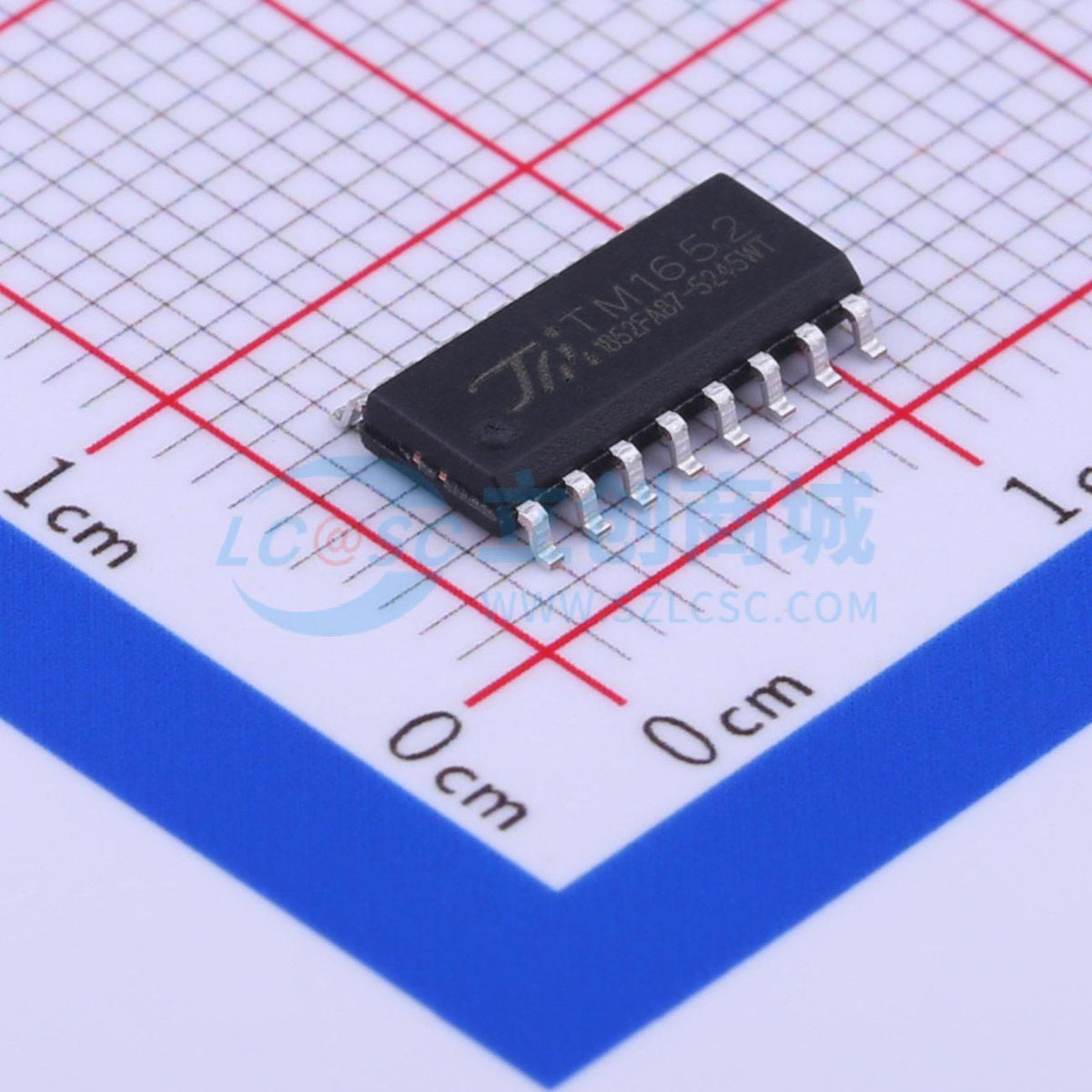 IC điều khiển LED 7 đoạn TM1652 TM SOP-16 1V - Techcore Việt Nam