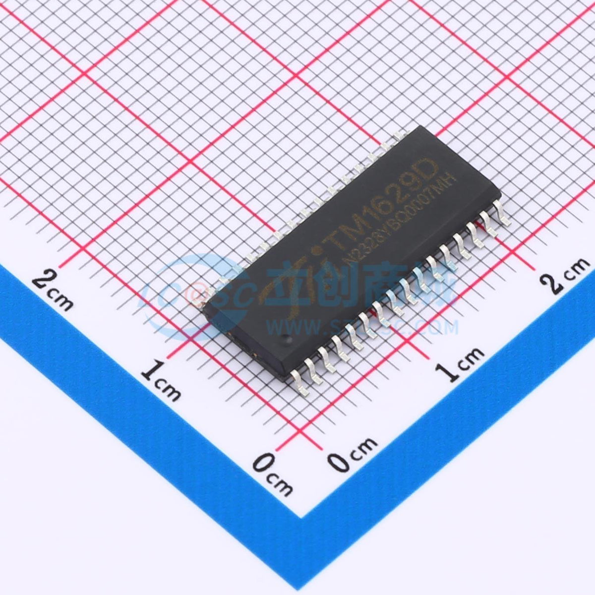IC điều khiển LED 7 đoạn TM1629D(TA2009B) TM SOP-32 1V - Techcore Việt Nam