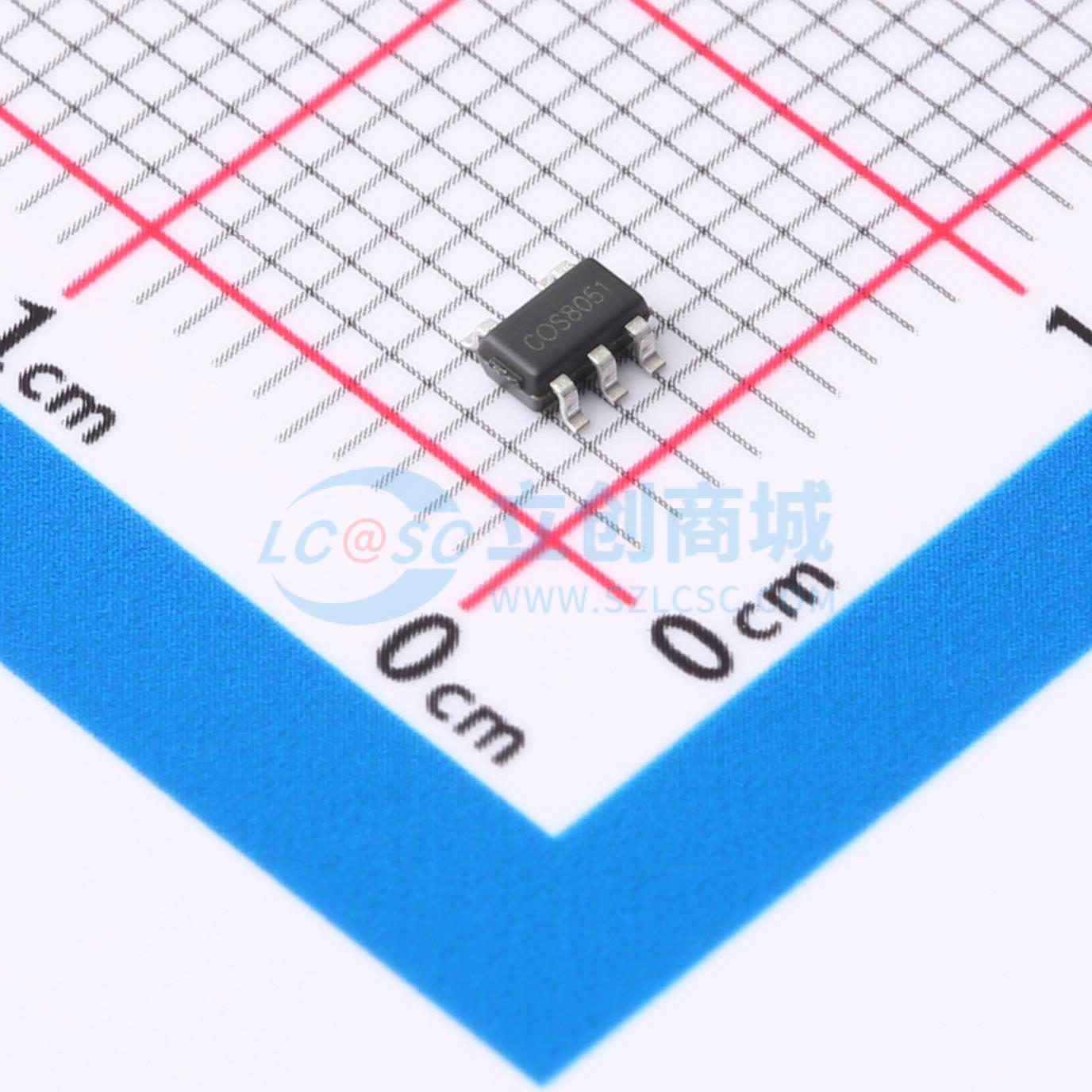 IC Khuếch Đại Thuật Toán COS8051SOT COSINE SOT23-5 1 kênh Rail-to-Rail 2.5–5.5 V 100 MHz - Techcore Việt Nam
