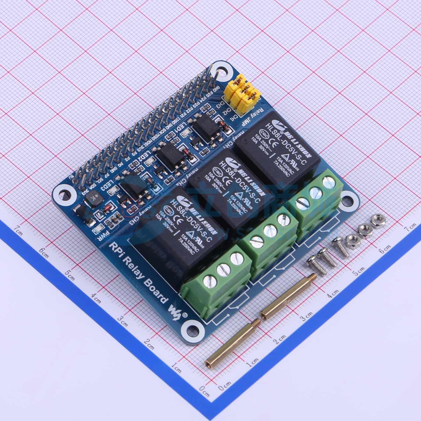 Bo mạch phát triển RPi Relay Board Waveshare - Techcore Việt Nam