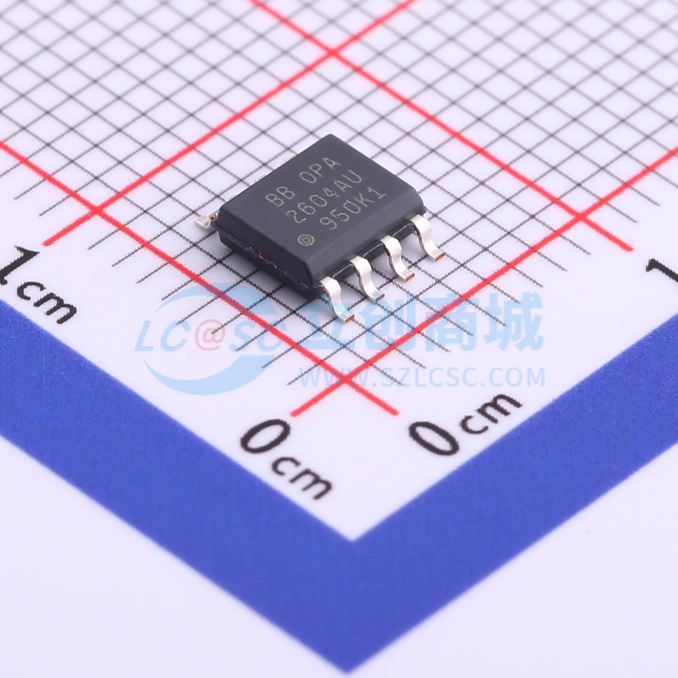 IC Khuếch Đại Thuật Toán OPA2604AU/2K5 Texas Instruments SOIC-8 2 kênh 20 MHz - Techcore Việt Nam