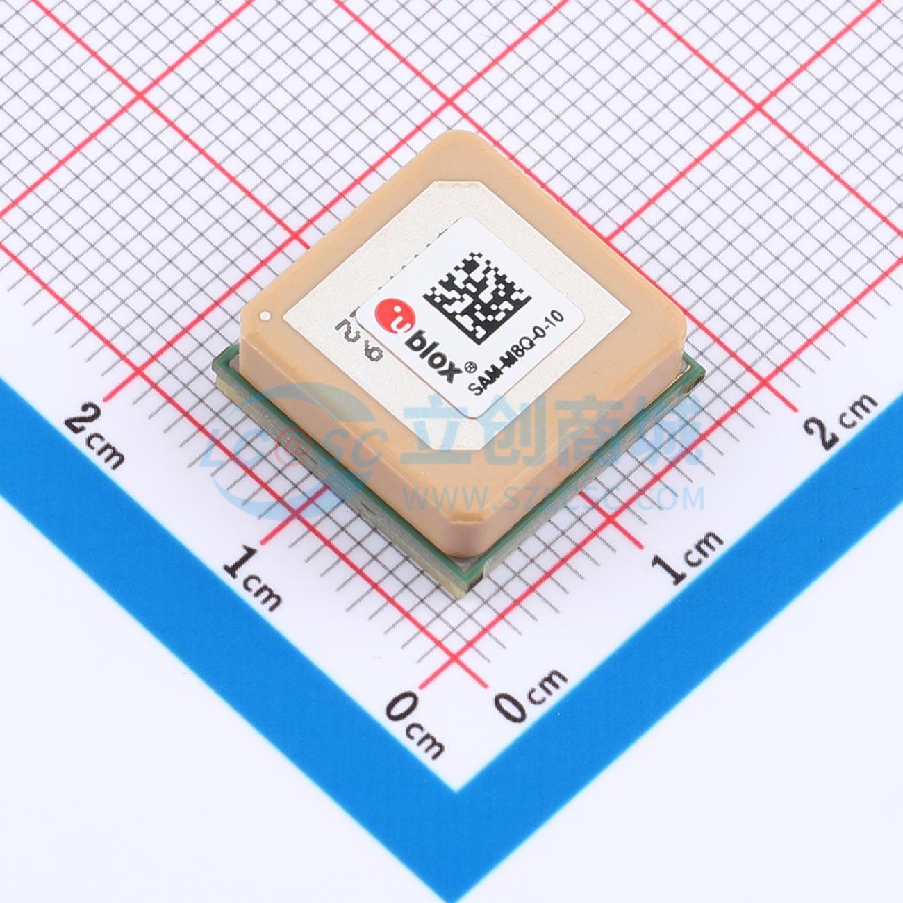 Module Định Vị GNSS/GPS SAM-M8Q-0 U-BLOX SMD-20P 15x15mm - Techcore Việt Nam