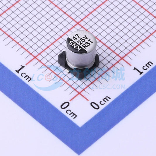 Linh kiện điện tử RST47UF25V035 KNSCHA SMD,D5xL5.4mm - Techcore Việt Nam