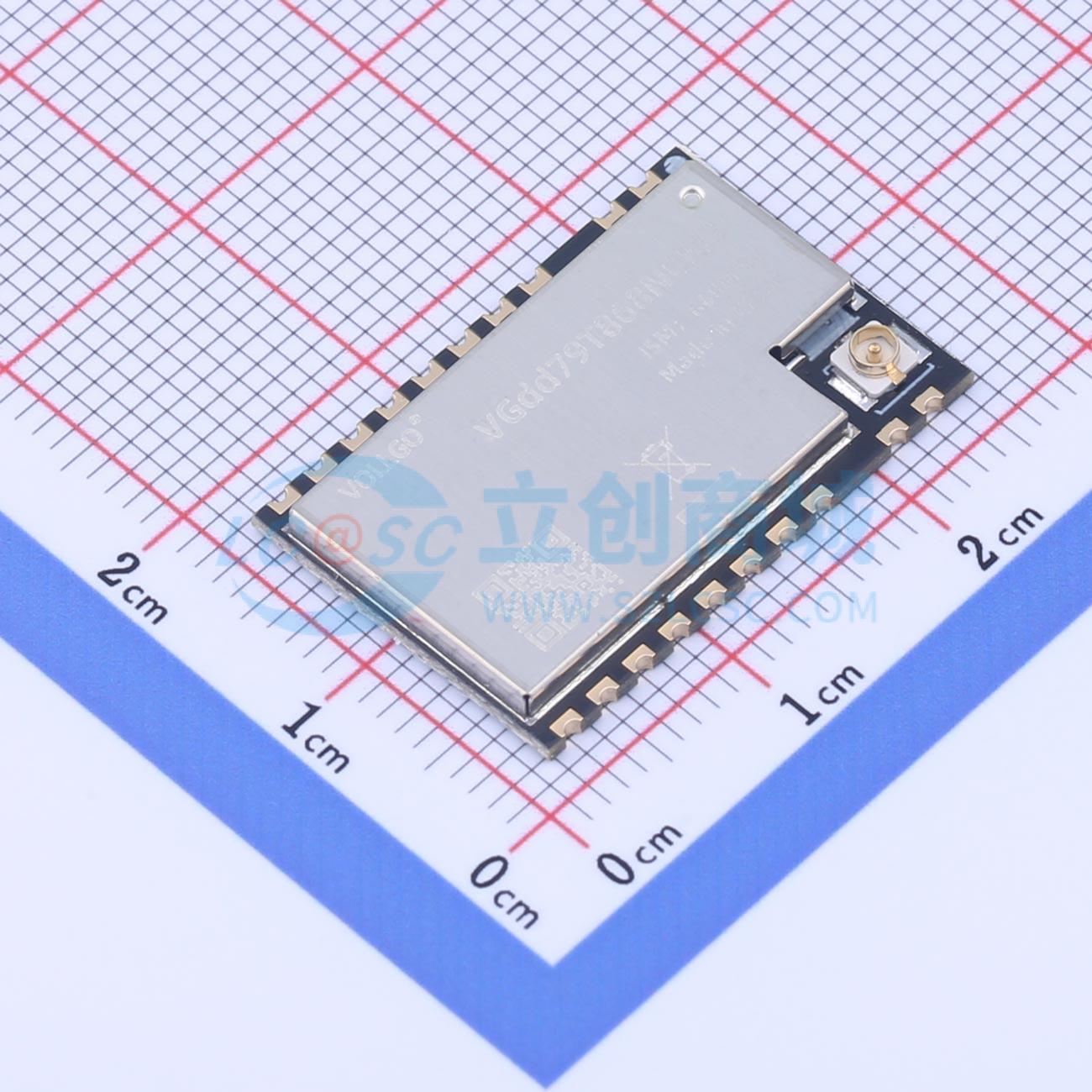 Module RF VGdd79T868N0M2 Vollgo SMD 24x16mm 868MHz - Techcore Việt Nam