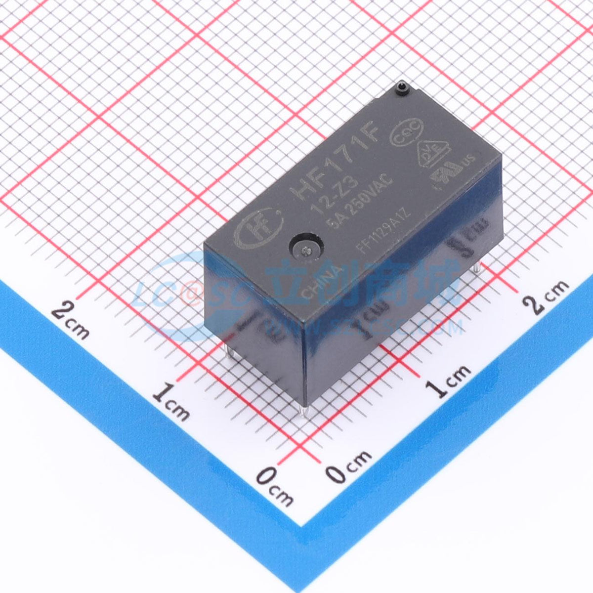 Rơ-le điện tử HF171F/12-Z3 HF 12V THT,20x10mm - Techcore Việt Nam