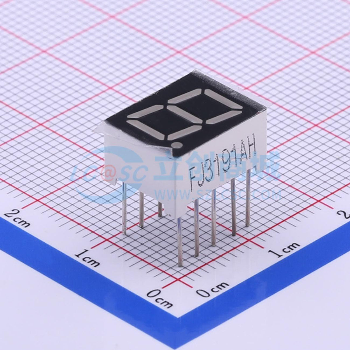 LED 7 đoạn FJ3191AH Cathode chung - Techcore Việt Nam