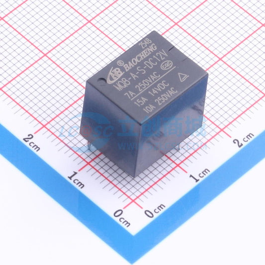 Rơ-le điện tử MQ8-A-S-DC12V 0.36W 10A NBC 12V THT - Techcore Việt Nam
