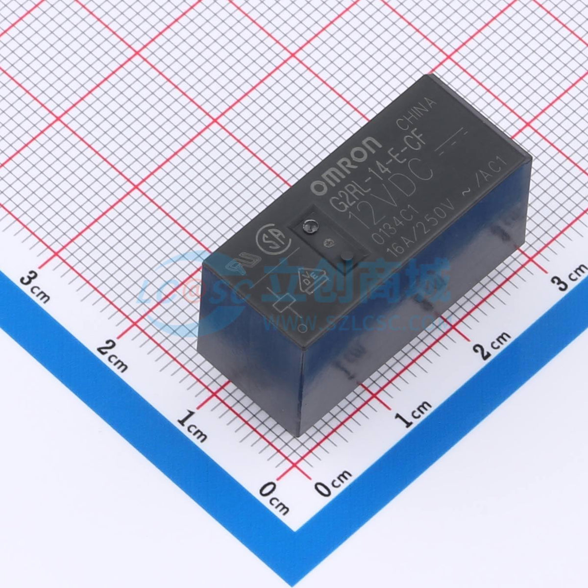 Rơ-le điện tử G2RL-14-E-CF-DC12 OMRON 12V DIP,28.8x12.5mm - Techcore Việt Nam