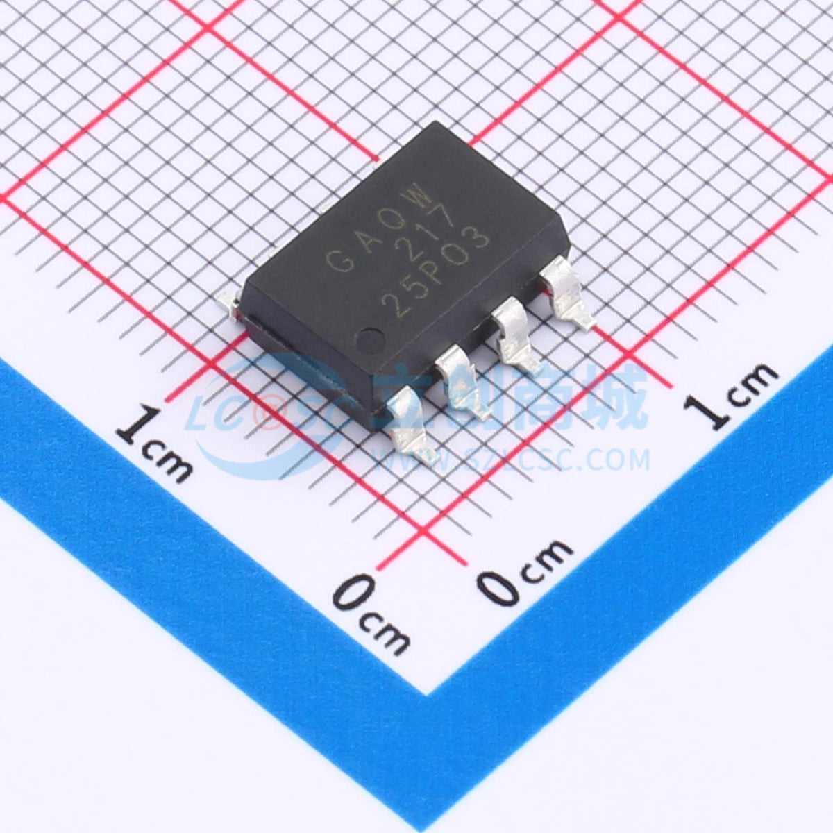Relay bán dẫn MOS GAQW217EH SUPSiC SMD-8P 200V - Techcore Việt Nam