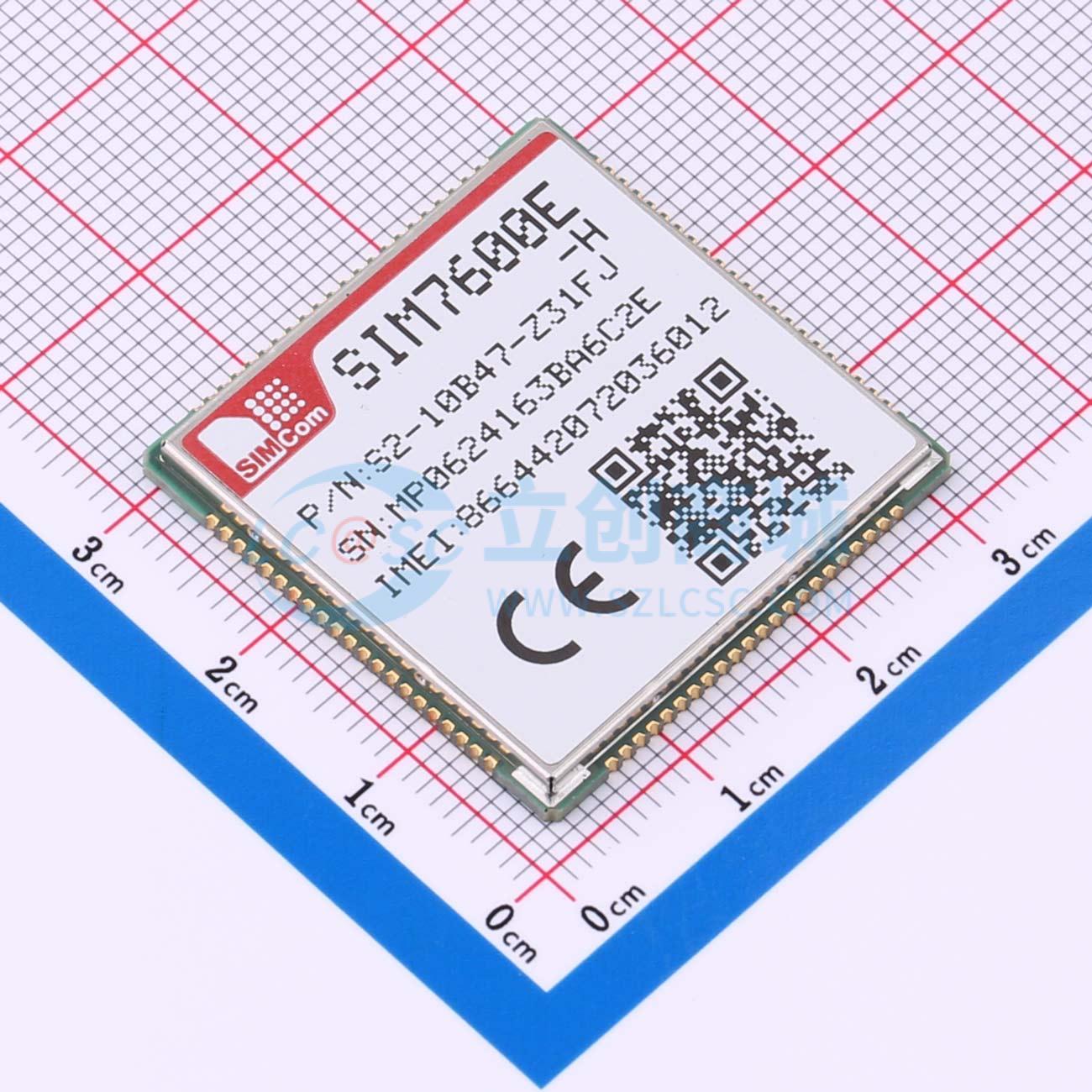 Module RF SIM7600E-H SIMCOM SMD 30x30mm 3.4V~4.2V Cho IoT Và Thiết Bị Nhúng - Techcore Việt Nam