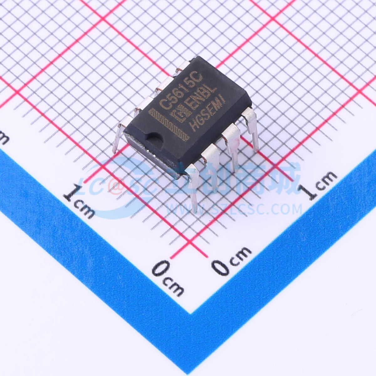 IC DAC TLC5615CN DIP-8 - Techcore Việt Nam