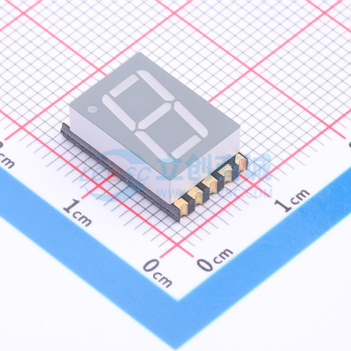 LED 7 đoạn GS4012CPG-G Guangcai Display SMD,15x9.2mm - Techcore Việt Nam