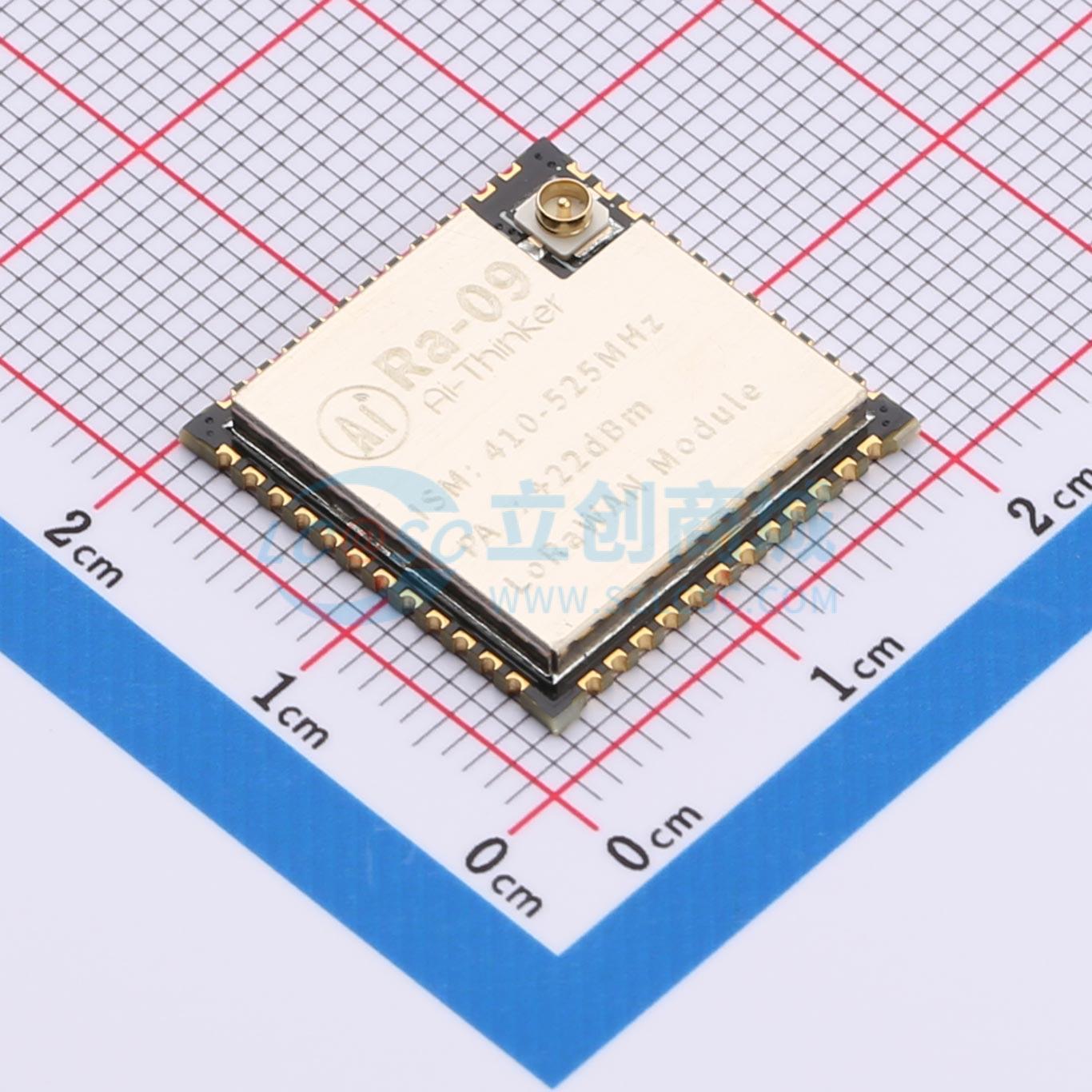 Module LoRa Ra-09 Ai-Thinker SMD 18x18mm LoRa, BPSK, MSK, GFSK, FSK, GMSK - Techcore Việt Nam