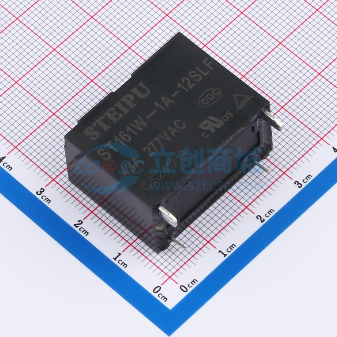 Rơ-le ST161W-1A-12SLF,043 STEIPU 12V THT-4P,30.4x16mm - Techcore Việt Nam