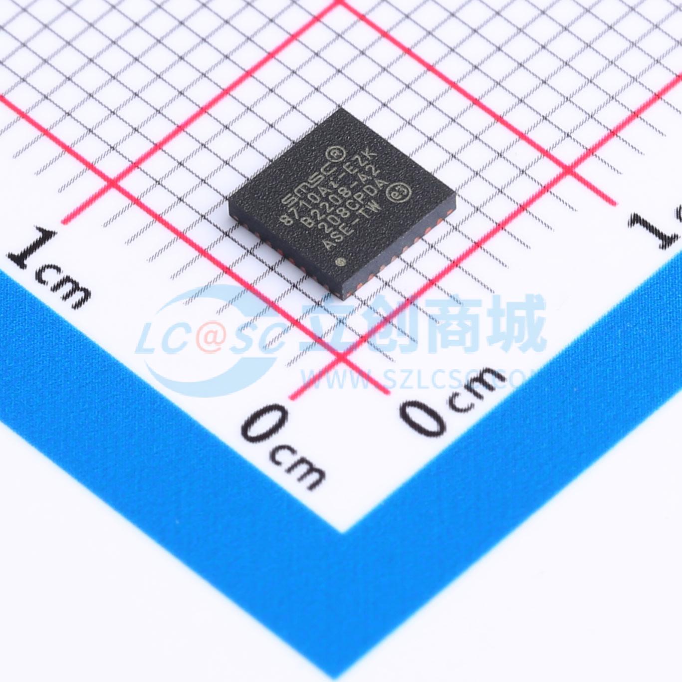 IC giao tiếp LAN8710AI-EZK-TR-ABC MICROCHIP QFN-32-EP(5x5) - Techcore Việt Nam