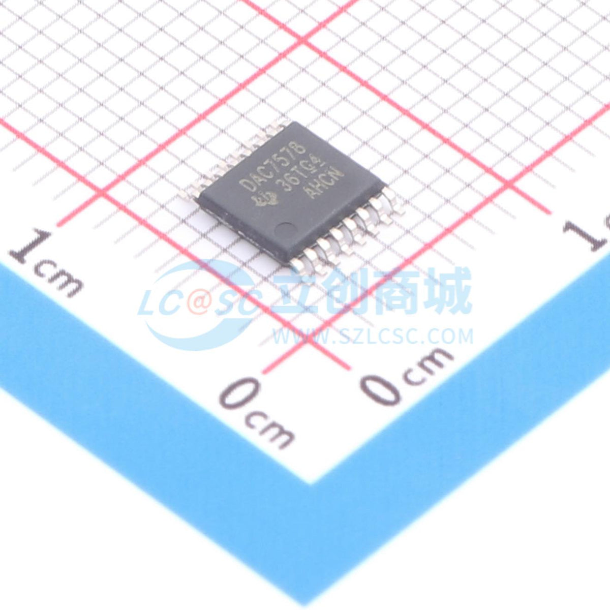 IC DAC DAC7578SPWR TSSOP-16 - Techcore Việt Nam