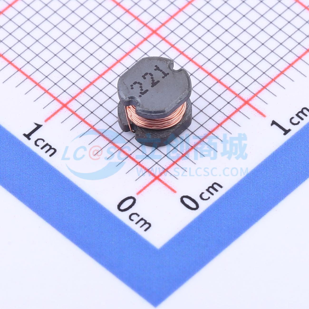 Cuộn Cảm Dán SMD CY54-220UH SHOU HAN SMD,5.8x5.2mm 220uH 340mA ±10% - Techcore Việt Nam