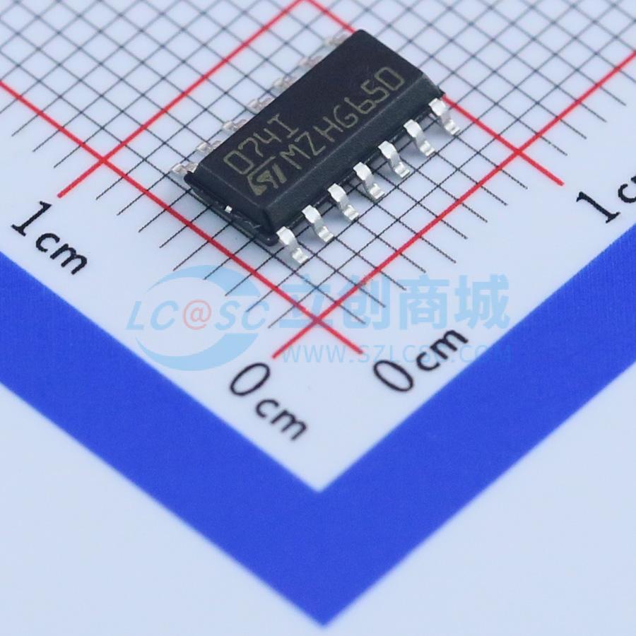 IC Khuếch Đại Thuật Toán Đầu Vào FET TL074IDT STMicroelectronics SOIC-14 4 kênh 3 MHz - Techcore Việt Nam