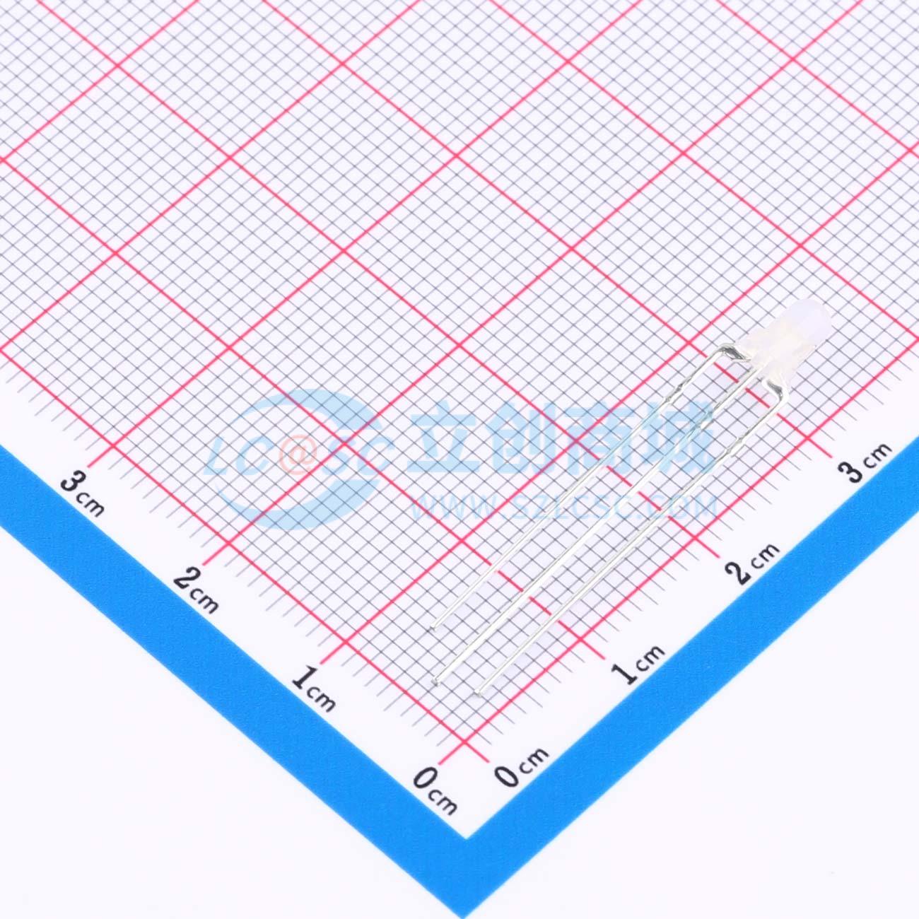 LED TZ-LAMP03RYG4HD-A TUOZHAN Xuyên lỗ,D=3mm Đỏ - Techcore Việt Nam