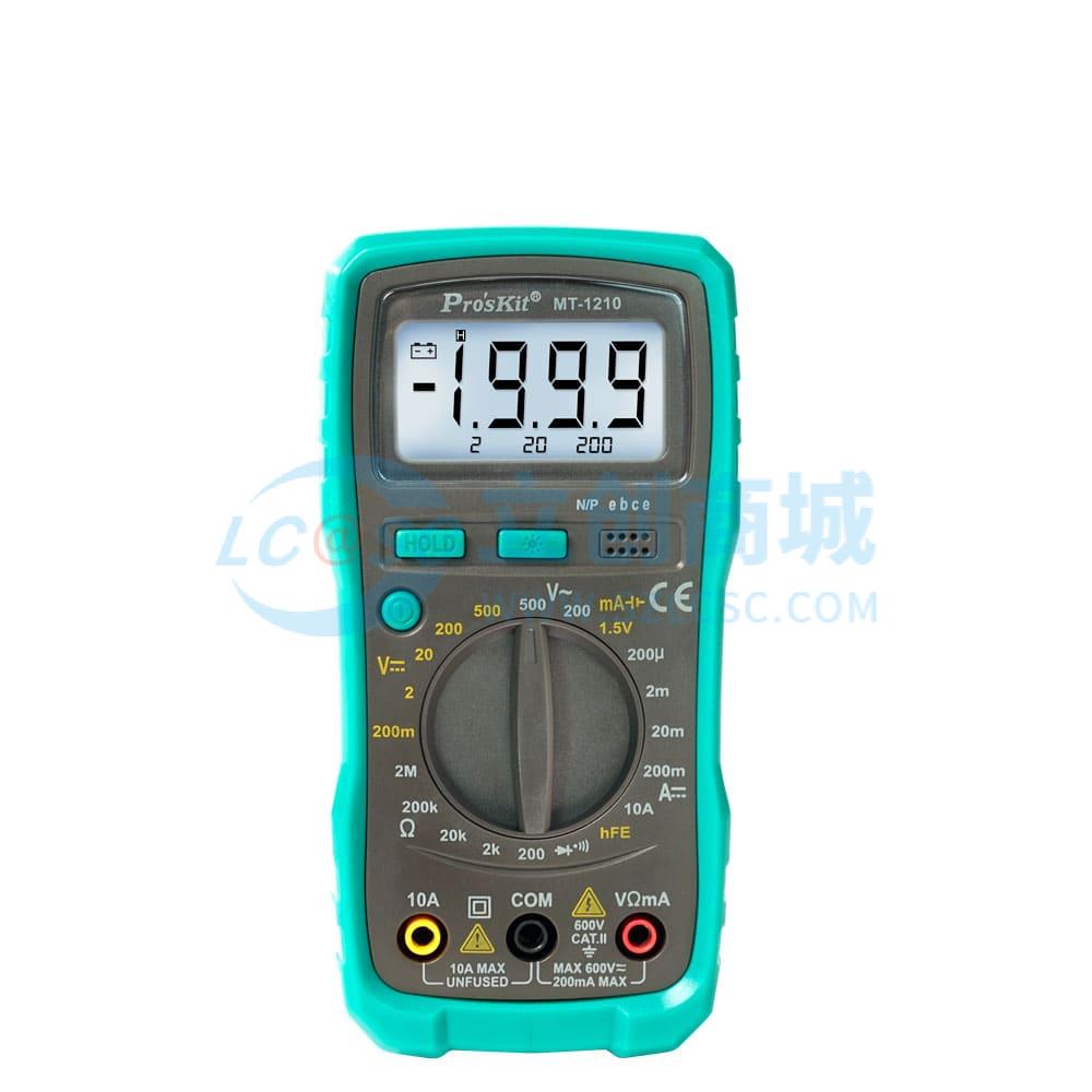 Đồng hồ vạn năng MT-1210 Pro'sKit Kiểm tra diode Dùng Cho Đo Kiểm Điện Tử - Techcore Việt Nam