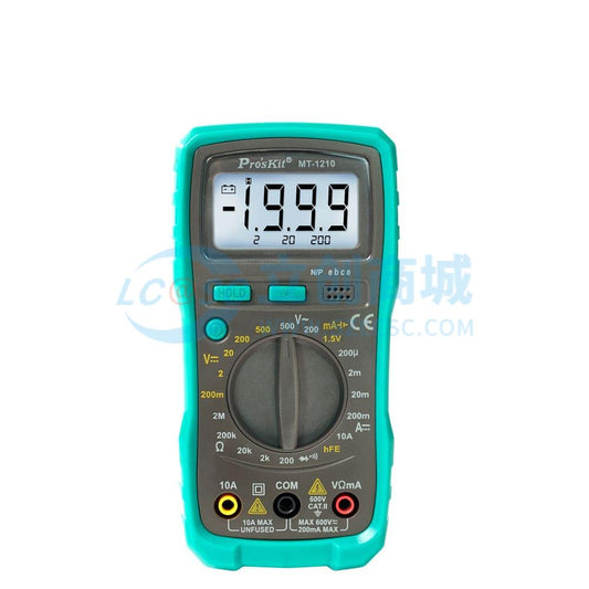 Đồng hồ vạn năng MT-1210 Pro'sKit Kiểm tra diode Dùng Cho Đo Kiểm Điện Tử - Techcore Việt Nam