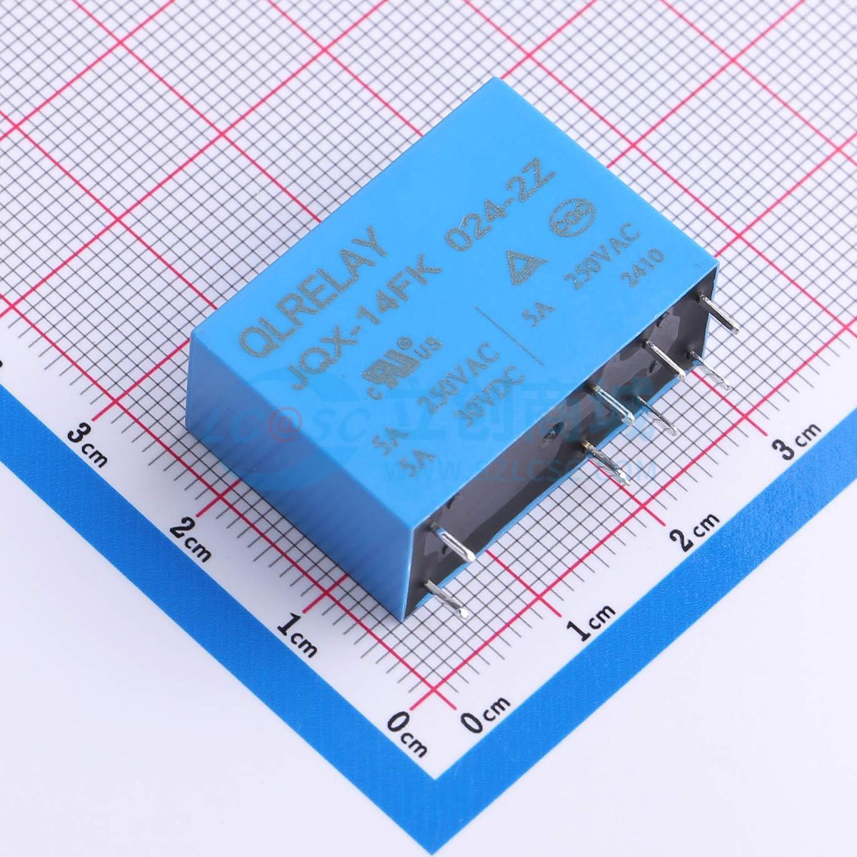 Rơ-le điện tử JQX-14FK 024-2Z QLRELAY 24V THT,29.2x12.8mm - Techcore Việt Nam