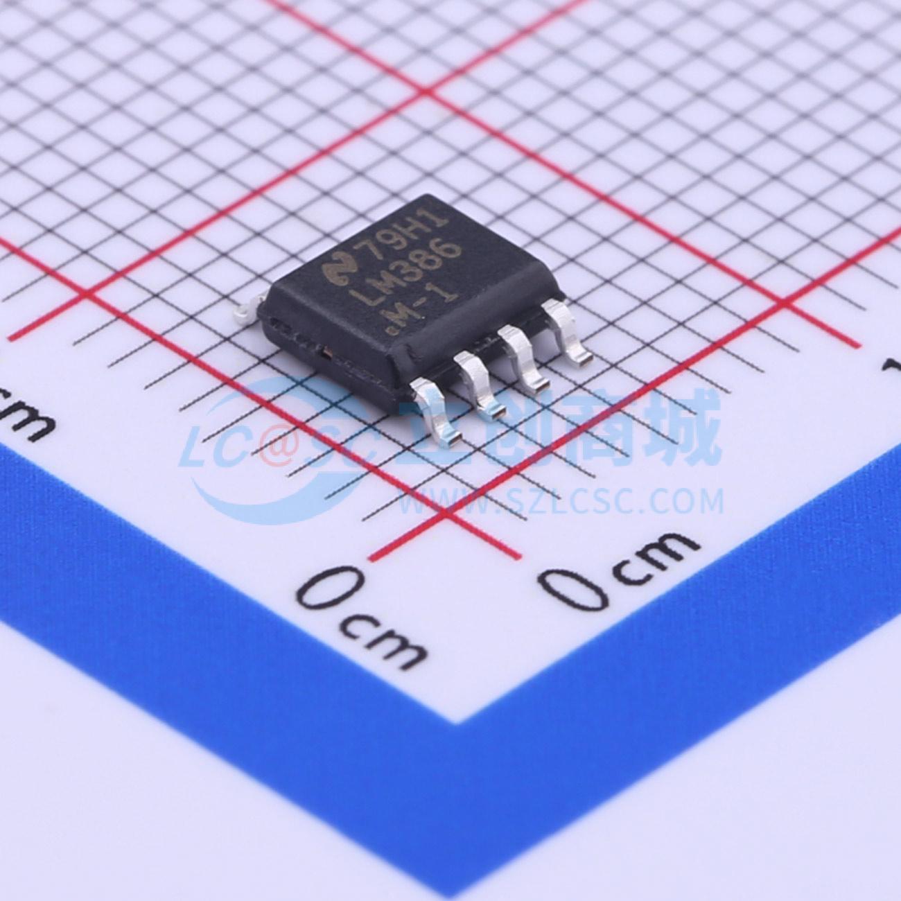 IC Khuếch Đại Công Suất Âm Thanh LM386MX-1/NOPB Texas Instruments SOIC-8-150MIL 5–18 V Class AB 325 mW × 1 @ 8Ω - Techcore Việt Nam