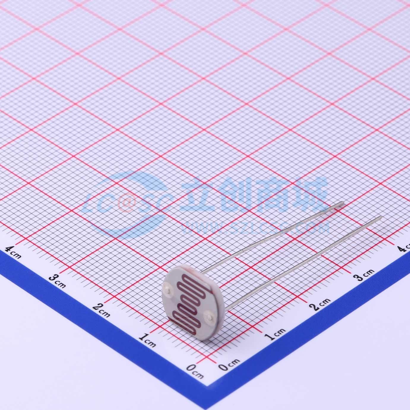 Quang trở GL12537 JCHL Xuyên lỗ, P=9.5mm 540nm Dùng cho thiết bị điện tử - Techcore Việt Nam
