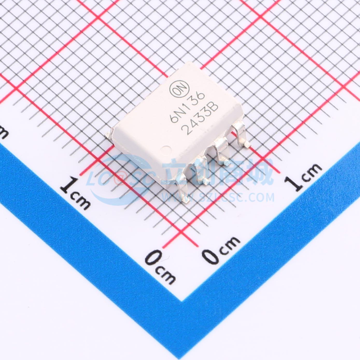 Optocoupler logic 6N136SDM onsemi SOP-8-2.54mm - Techcore Việt Nam