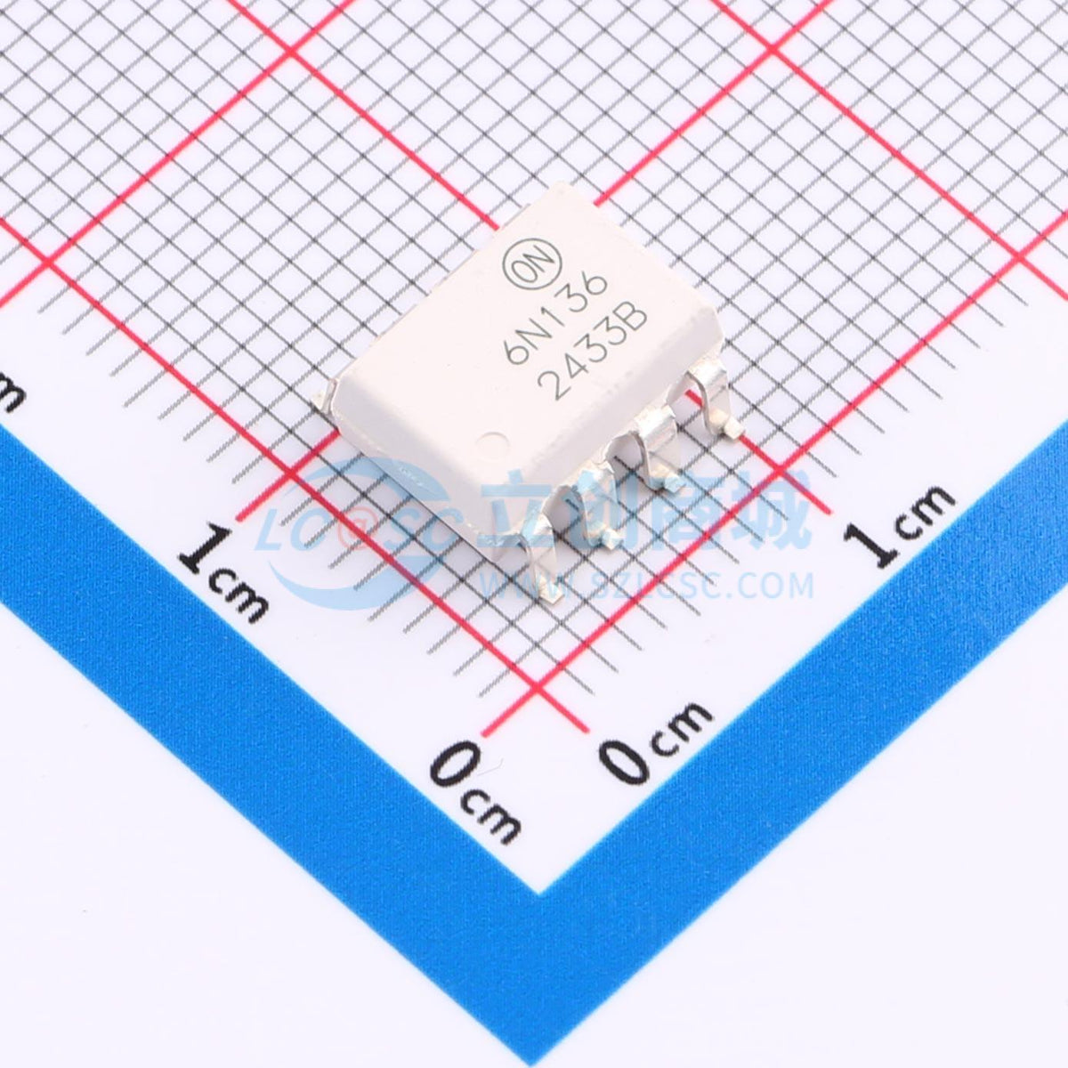 Optocoupler logic 6N136SDM onsemi SOP-8-2.54mm - Techcore Việt Nam