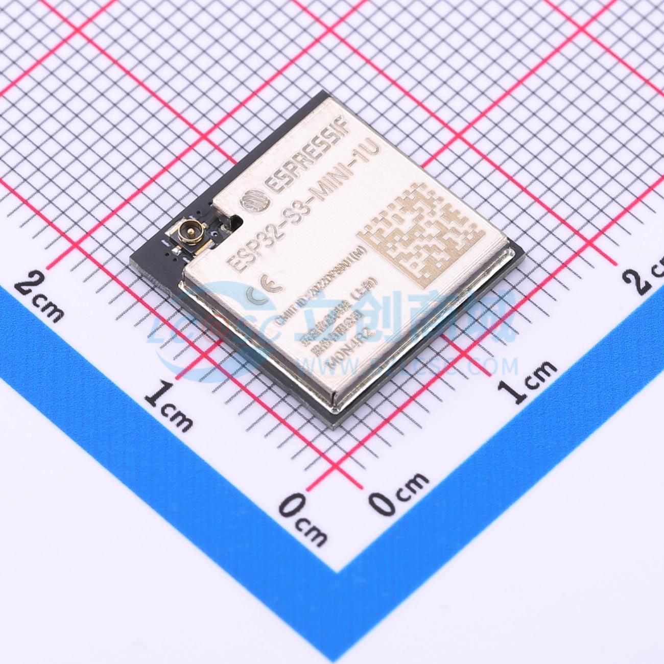Module WiFi ESP32-S3-MINI-1U-N4R2 ESPRESSIF SMD 15.4x15.4mm 2.4GHz - Techcore Việt Nam