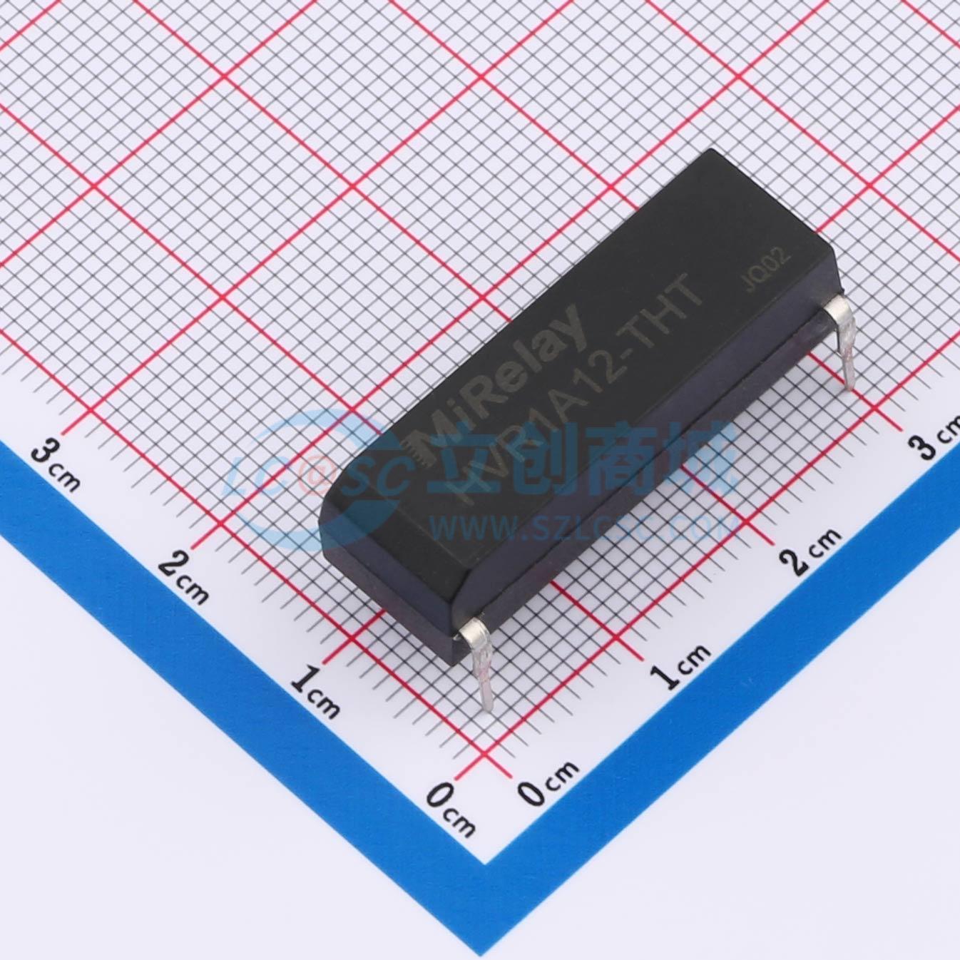 Rơ-le điện tử HVR1A12-THT MiRelay 12V THT,30.2x10.2mm - Techcore Việt Nam