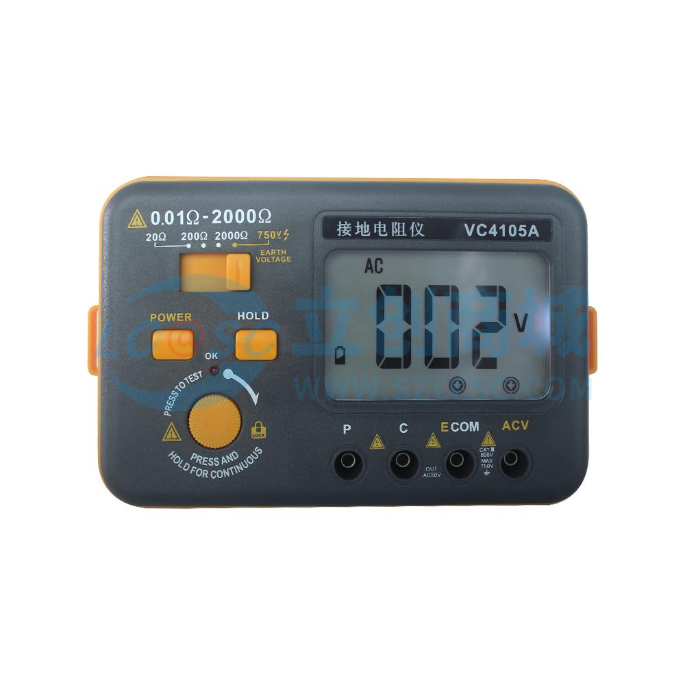 Máy đo điện trở tiếp địa VC4105A e+erne Phù hợp đo kiểm và bảo trì kỹ thuật - Techcore Việt Nam