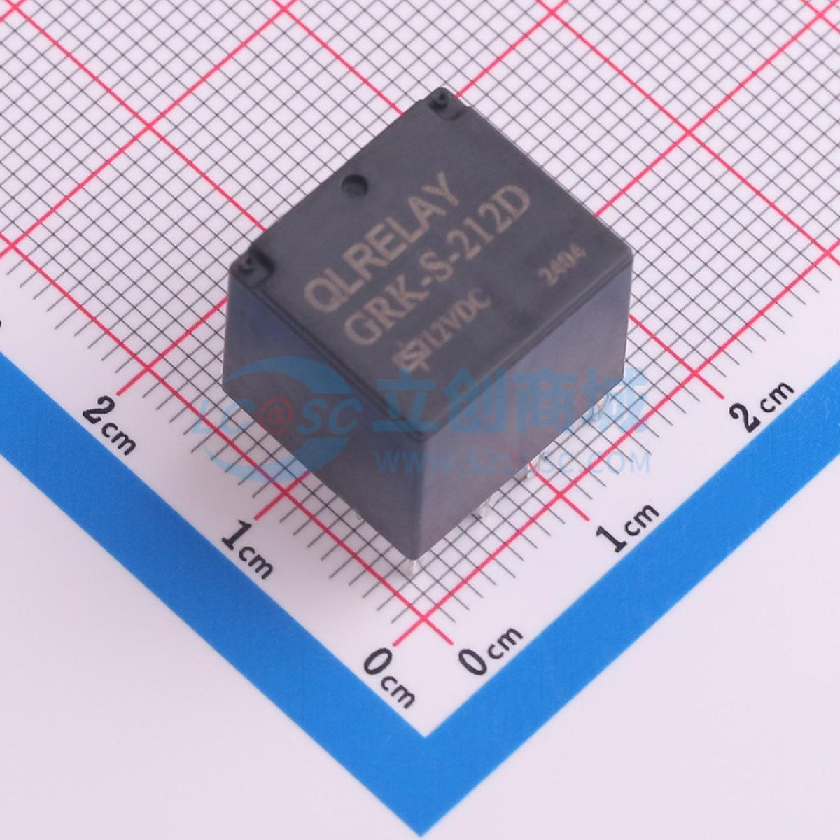 Rơ-le GRK-S-212D QLRELAY 12V THT,15.4x14mm - Techcore Việt Nam