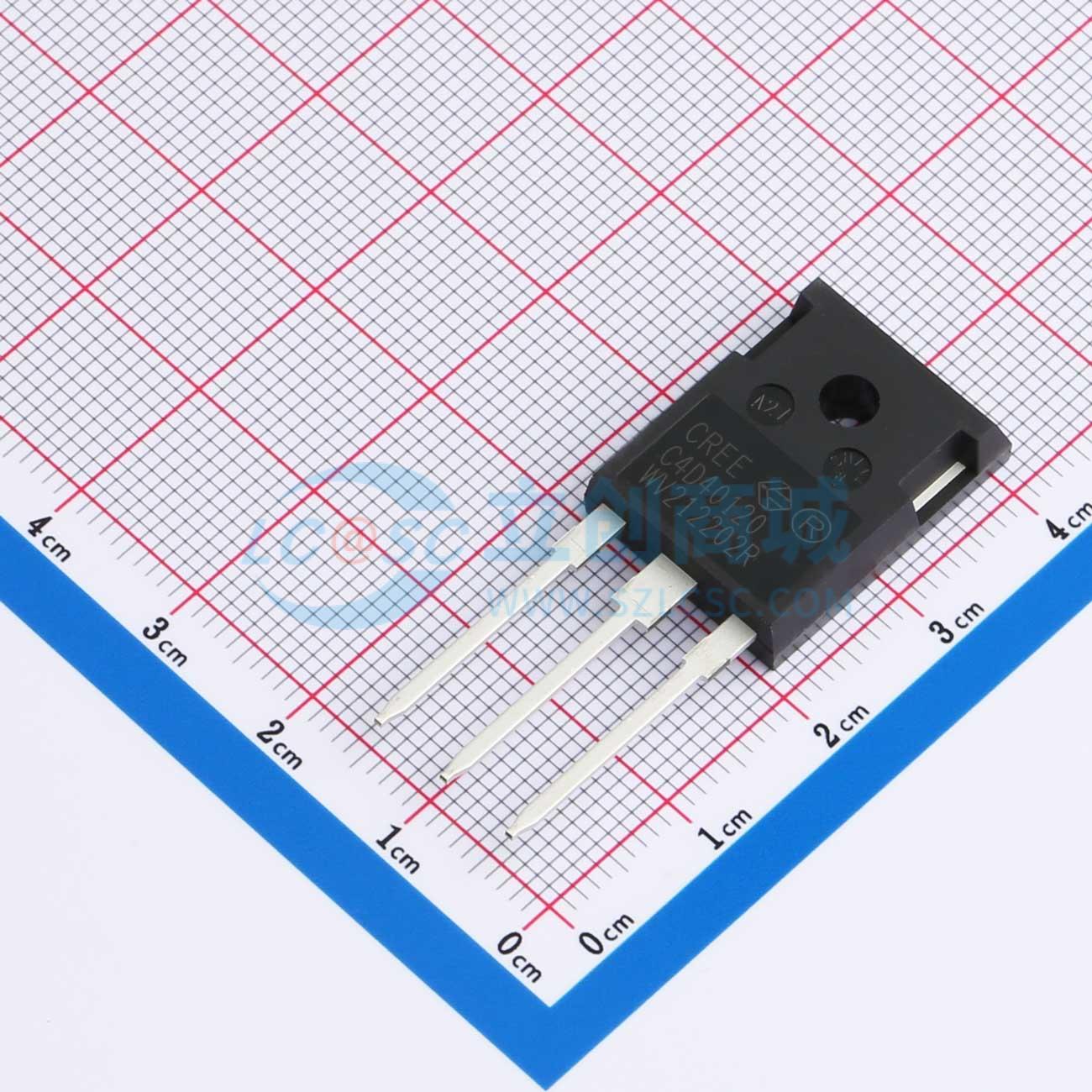 Diode SiC C4D40120D CREE LED TO-247-3 1.8V@20A - Techcore Việt Nam