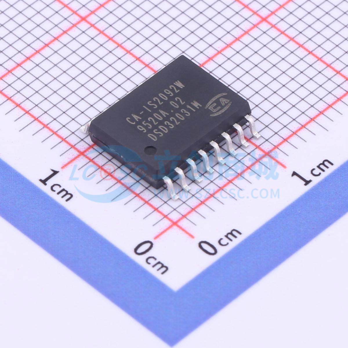 IC Thu Phát RS485/RS422 Cách Ly Tích Hợp Nguồn CA-IS2092W Chipanalog SOIC-16-300mil 500Kbps - Techcore Việt Nam