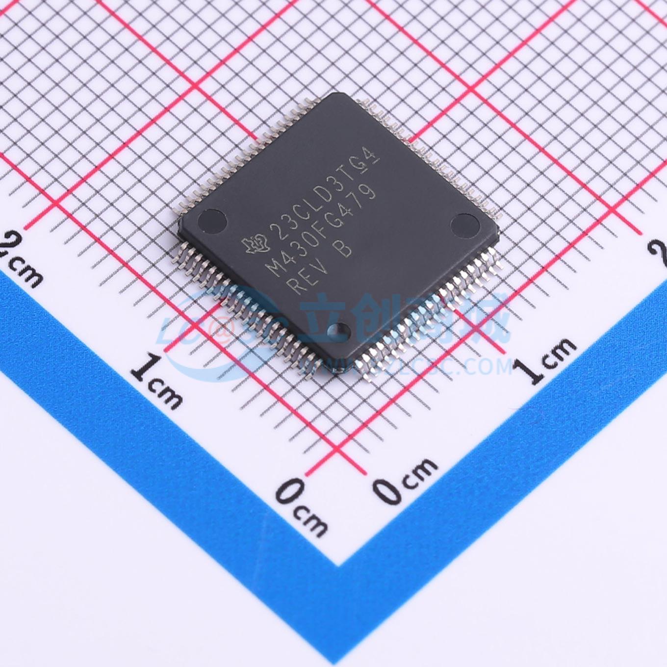 Op-amp MSP430FG479IPNR Texas Instruments LQFP-80(12x12) - Techcore Việt Nam