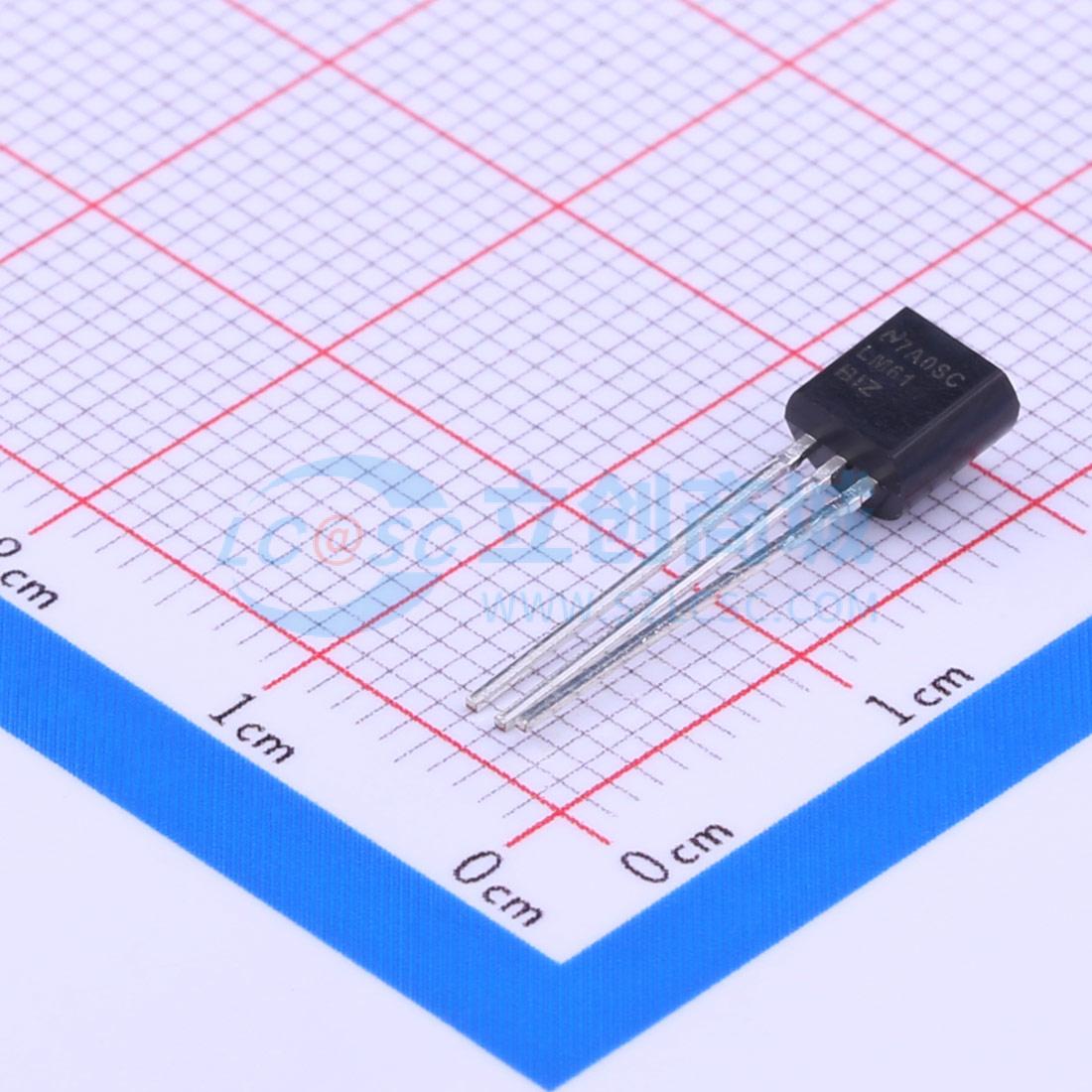 Cảm biến nhiệt độ LM61BIZ/NOPB TI TO-92 -30°C~+100°C 2.7V~10V - Techcore Việt Nam