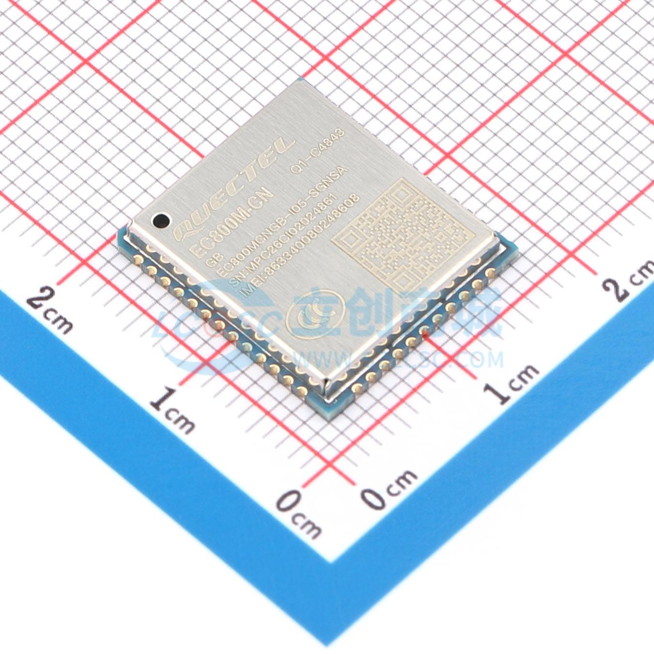 Module RF EC800MCNGB-I05-SGNSA Quectel SMD 17.7x15.8mm 3.4V~4.3V C53243597 - Techcore Việt Nam
