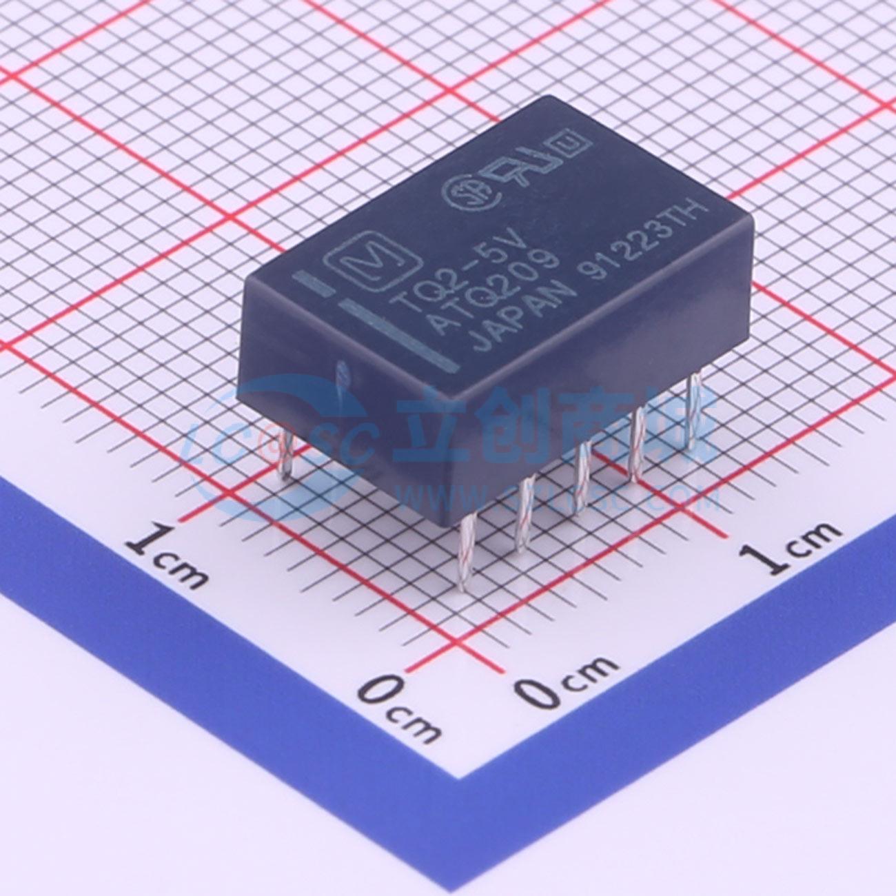 Relay Tín Hiệu TQ2-5V PANASONIC DIP,14x9mm 5V Cho Mạch Điều Khiển - Techcore Việt Nam
